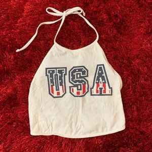 Pacsun USA Open Back Tank top